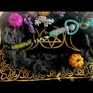 Goddess hand crafted wand